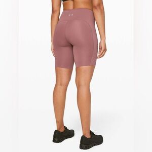 Lululemon Stronger as One High-Rise Short 8" *lululemon X Barrys collab brown